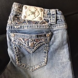 Miss Me Mid Rise Easy Straight S 30